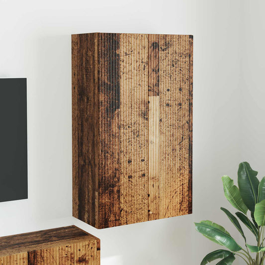 Mobile TV da parete 59,5 x 31 x 100 cm Legno vecchio
