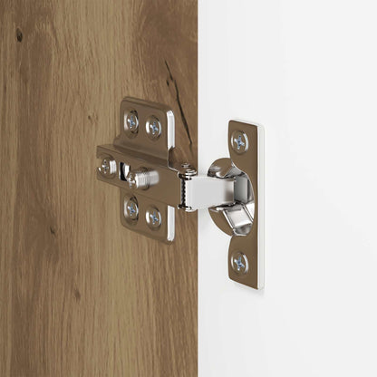 Mobile TV da parete 59,5 x 31 x 100 cm Rovere artigianale