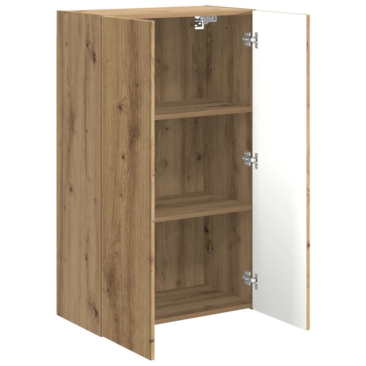 Mobile TV da parete 59,5 x 31 x 100 cm Rovere artigianale