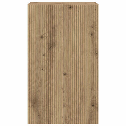 Mobile TV da parete 59,5 x 31 x 100 cm Rovere artigianale
