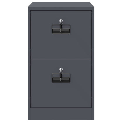 Armadio per File con cassetto Antracite 44 x 50 x 106.5 cm