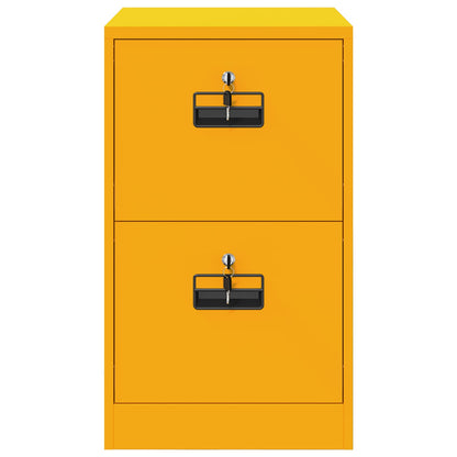 Armadio per File con cassetto Giallo senape 44 x 50 x 106.5 cm