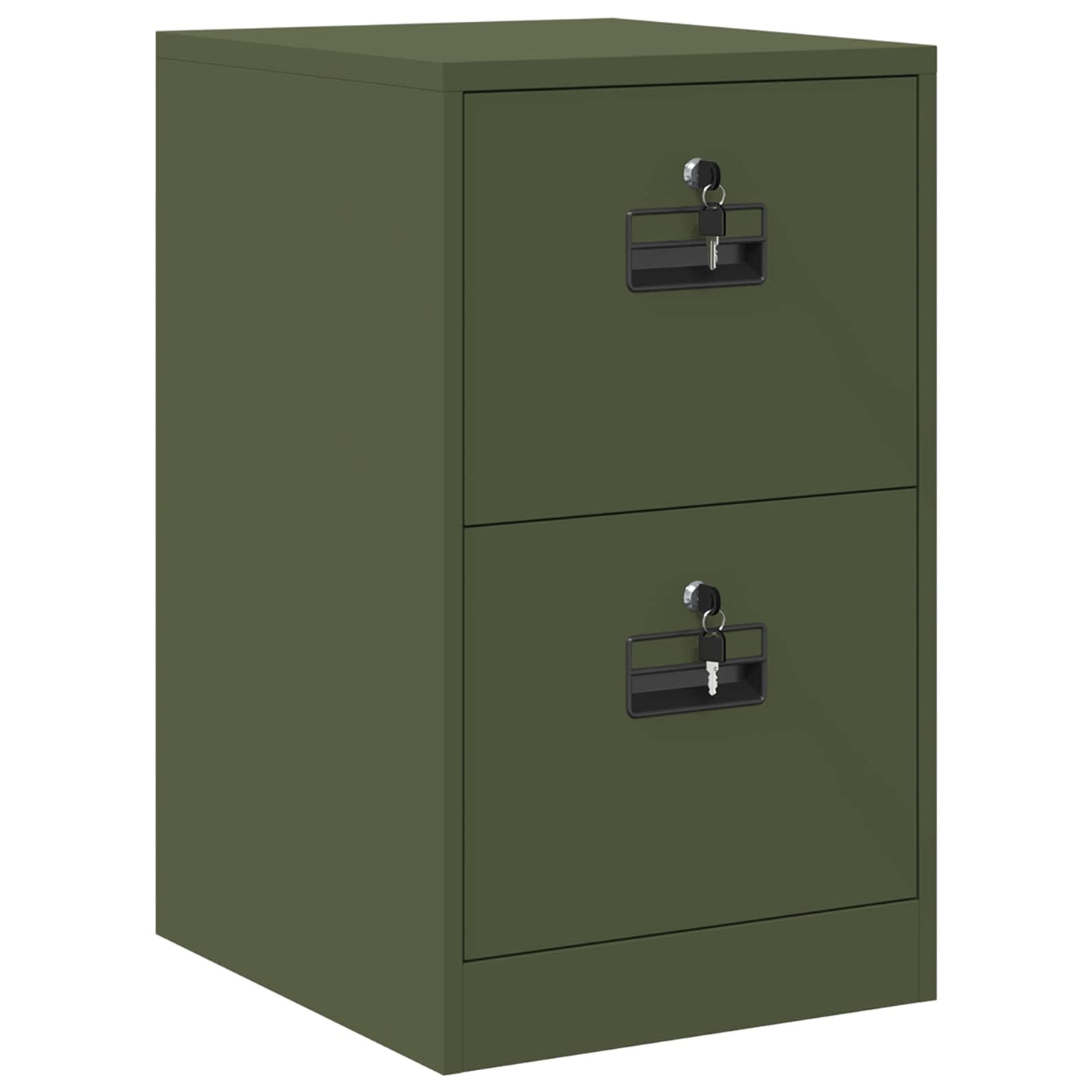 Armadio per File con cassetto Verde oliva 44 x 50 x 106.5 cm