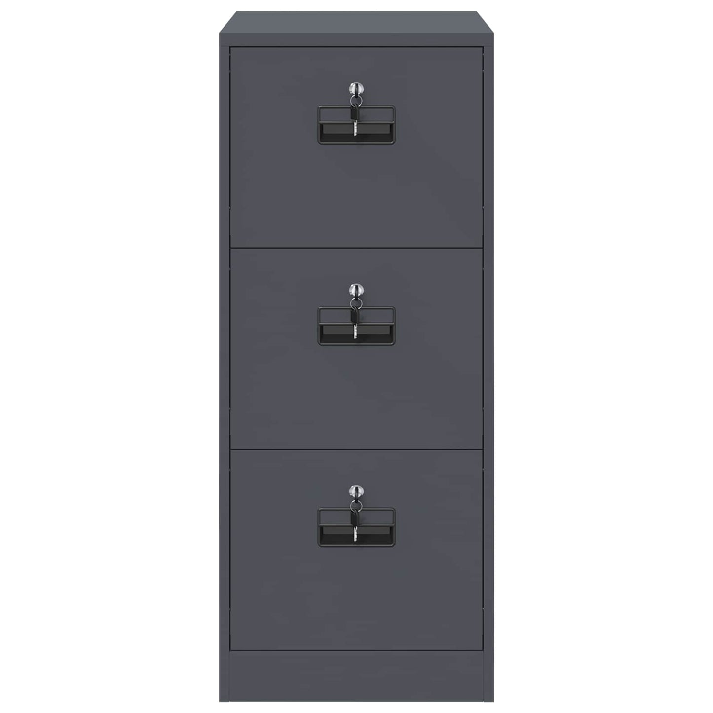 Armadio per File con cassetto Antracite 44 x 50 x 106.5 cm