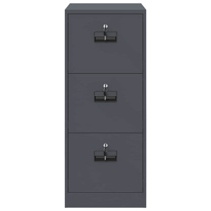 Armadio per File con cassetto Antracite 44 x 50 x 106.5 cm