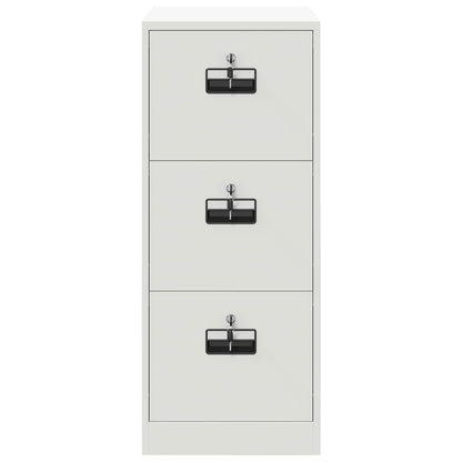 Armadio per File con cassetto Bianco 44 x 50 x 106.5 cm