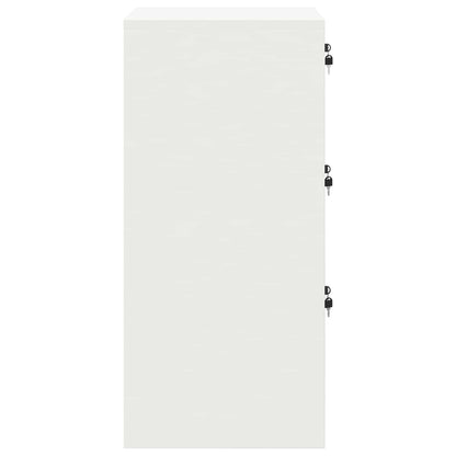 Armadio per File con cassetto Bianco 44 x 50 x 106.5 cm