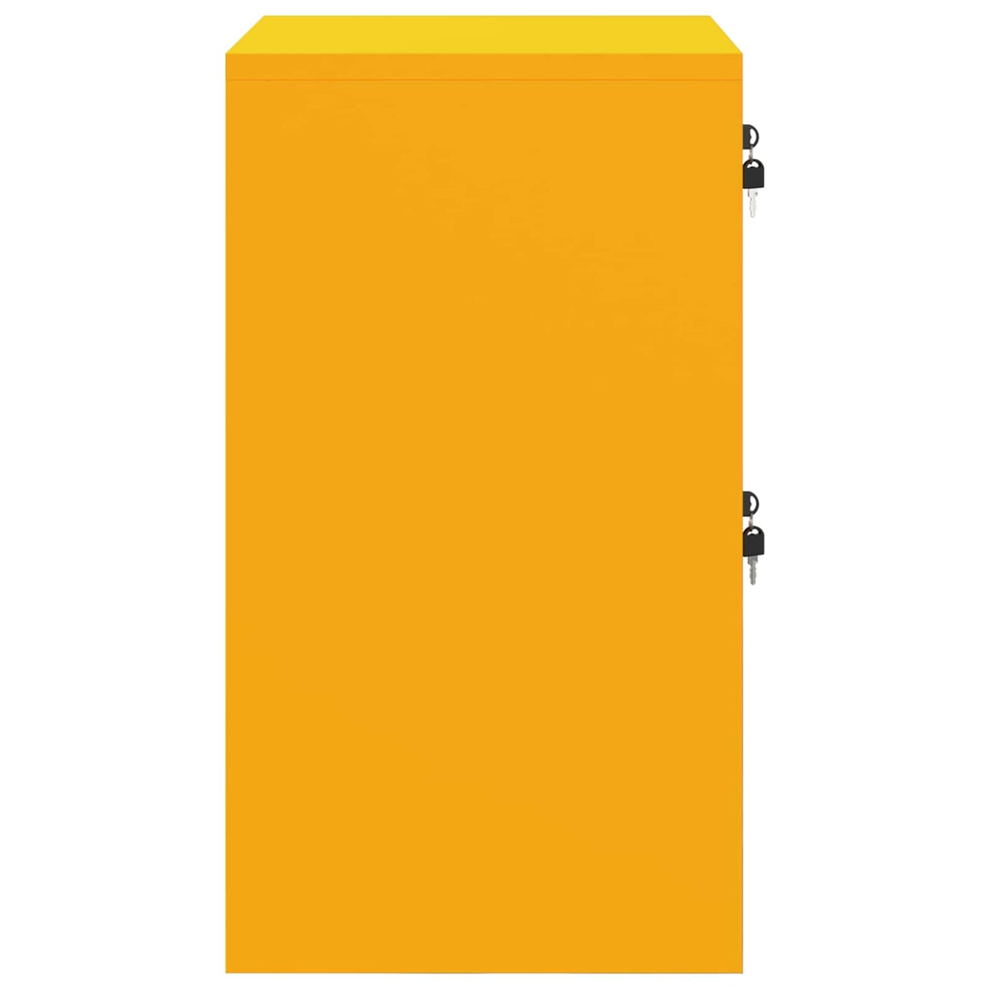 Armadio per File con cassetto Giallo senape 44 x 50 x 106.5 cm