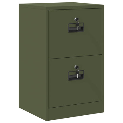 Armadio per File con cassetto Verde oliva 44 x 50 x 106.5 cm