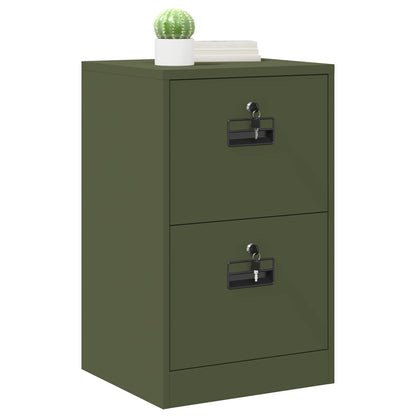 Armadio per File con cassetto Verde oliva 44 x 50 x 106.5 cm