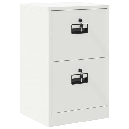 Armadio per File con cassetto Bianco 44 x 50 x 106.5 cm