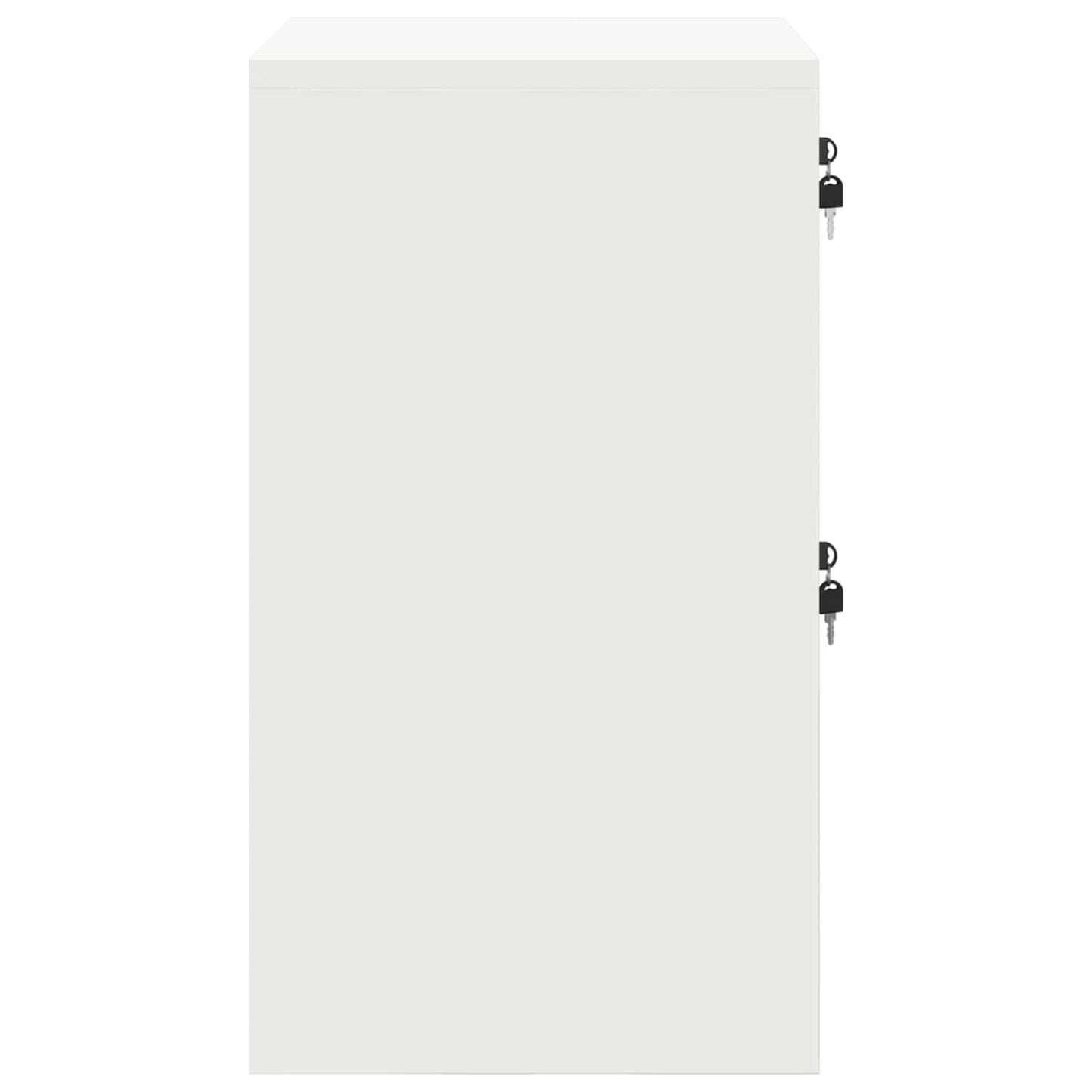 Armadio per File con cassetto Bianco 44 x 50 x 106.5 cm