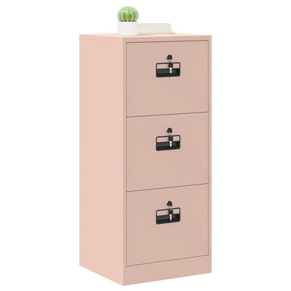 Armadio per File con cassetto Rosa 45,5 x 42 x 106,5 cm