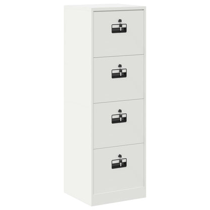 Armadio per File con cassetto Bianco 44 x 50 x 106.5 cm