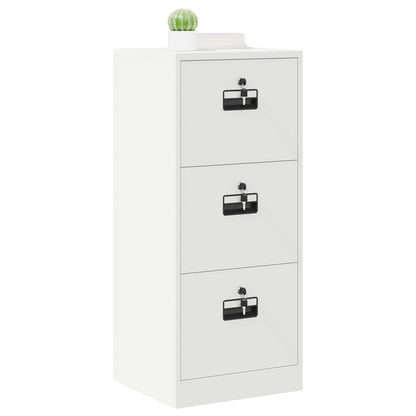 Armadio per File con cassetto Bianco 45,5 x 42 x 106,5 cm