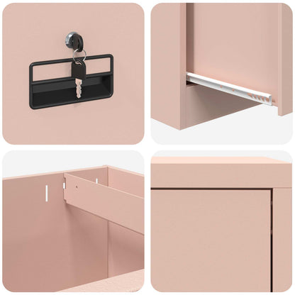 Armadio per File con cassetto Rosa 44 x 50 x 106.5 cm | homemem39