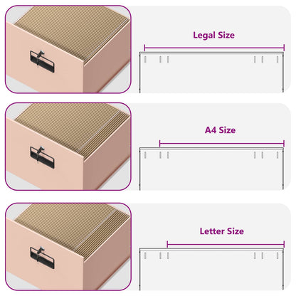 Armadio per File con cassetto Rosa 44 x 50 x 106.5 cm