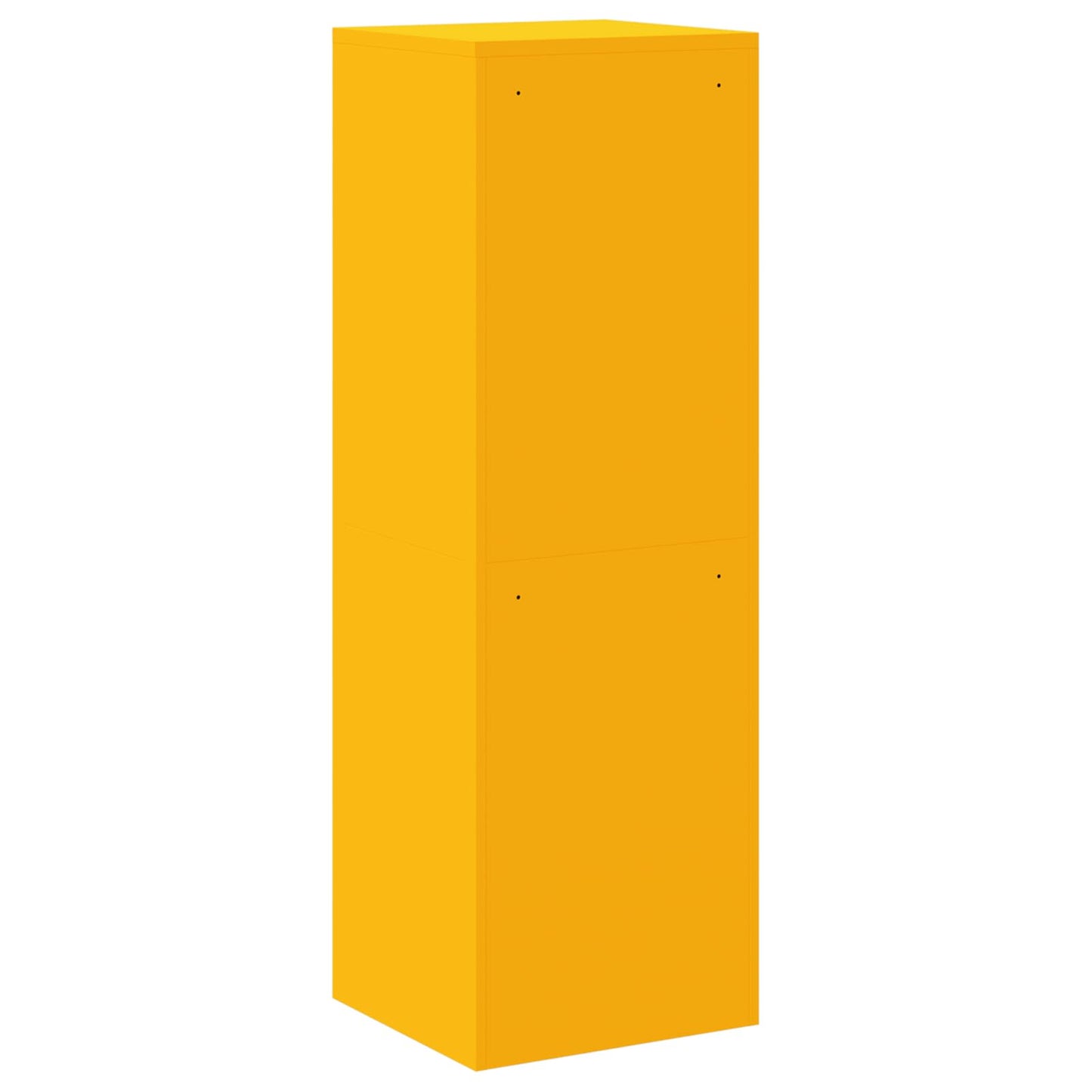 Armadio per File con cassetto Giallo senape 45,5 x 42 x 139 cm
