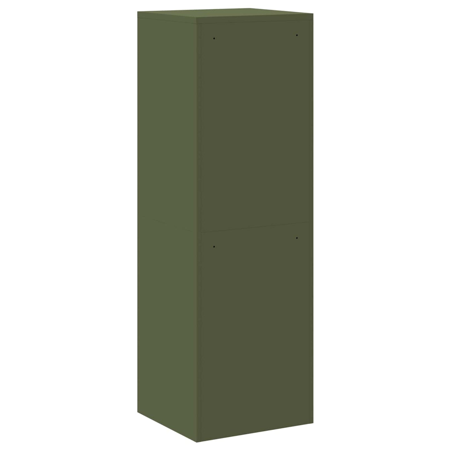 Armadio per File con cassetto Verde oliva 45,5 x 42 x 139 cm