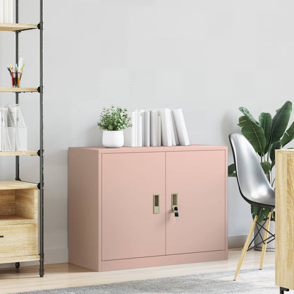 Armadio Rosa 90 x 40 x 70 cm Acciaio | homemem39