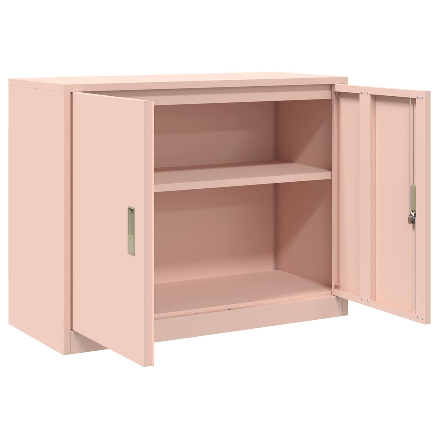 Armadio Rosa 90 x 40 x 70 cm Acciaio | homemem39