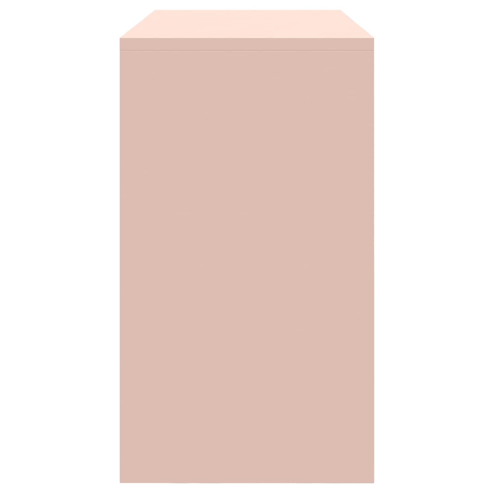 Armadio Rosa 90 x 40 x 70 cm Acciaio | homemem39