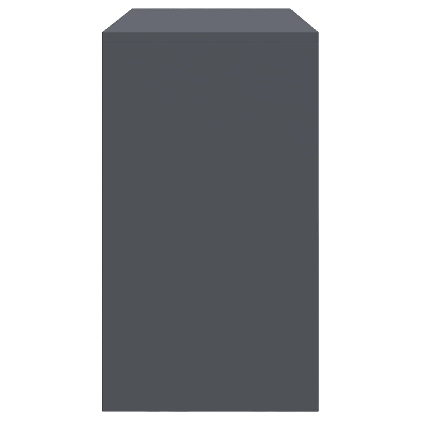 Armadio Antracite 90 x 40 x 70 cm Acciaio | homemem39
