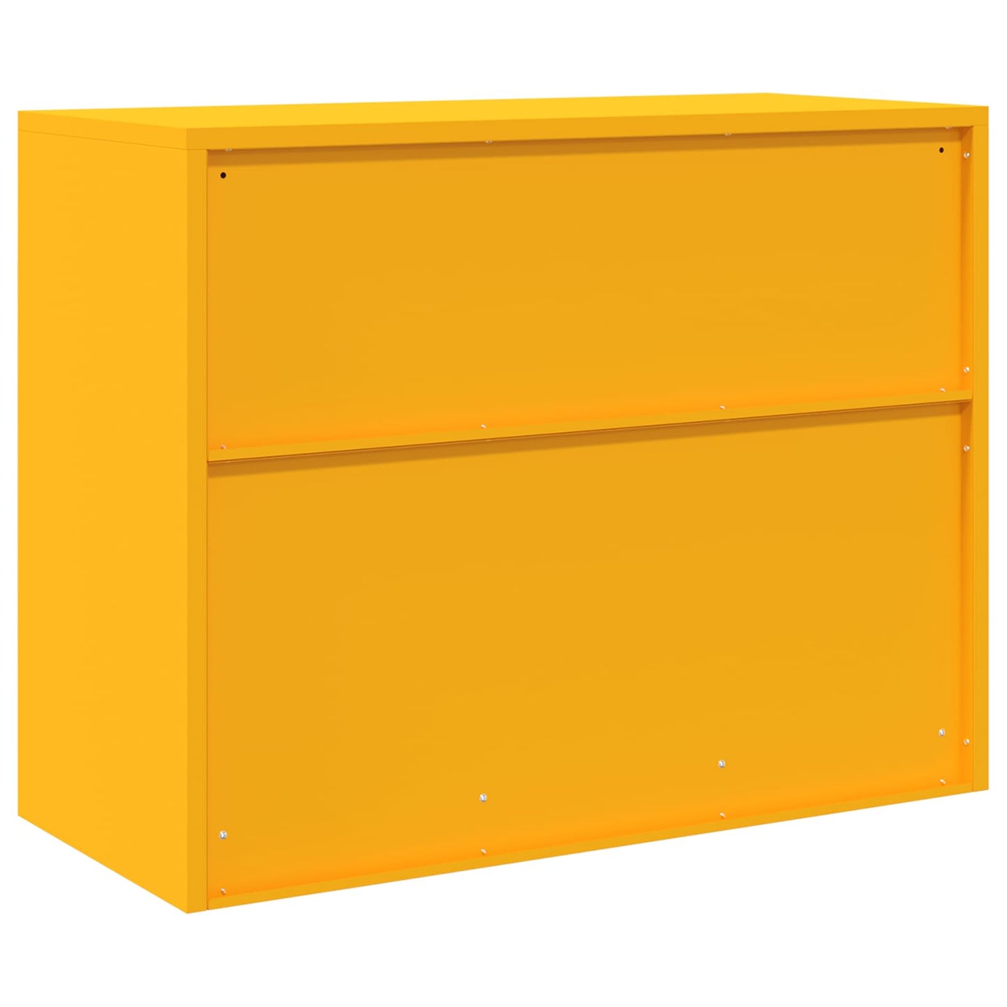 Armadio Giallo senape 90 x 40 x 70 cm Acciaio | homemem39