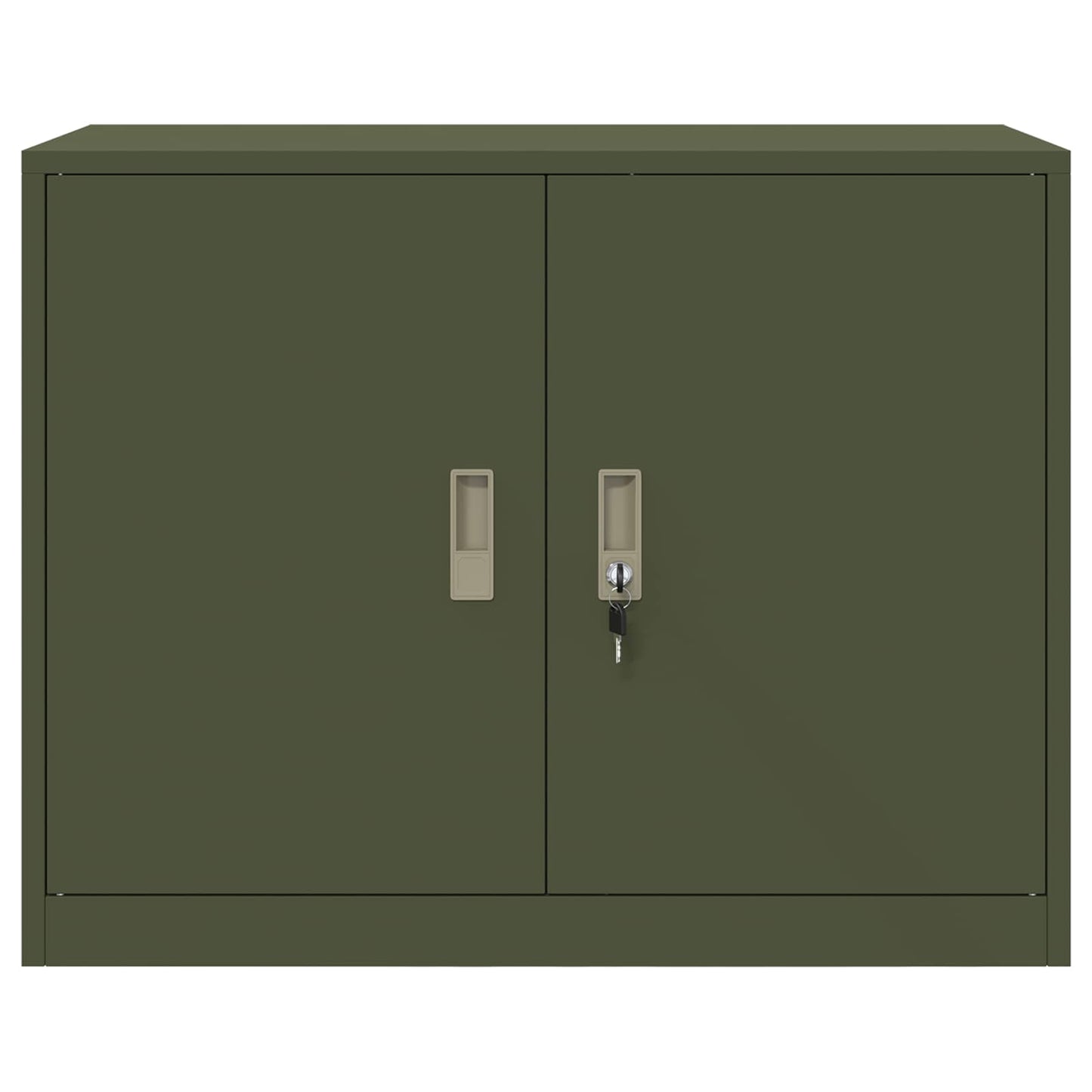 Armadio Verde oliva 90 x 40 x 70 cm Acciaio