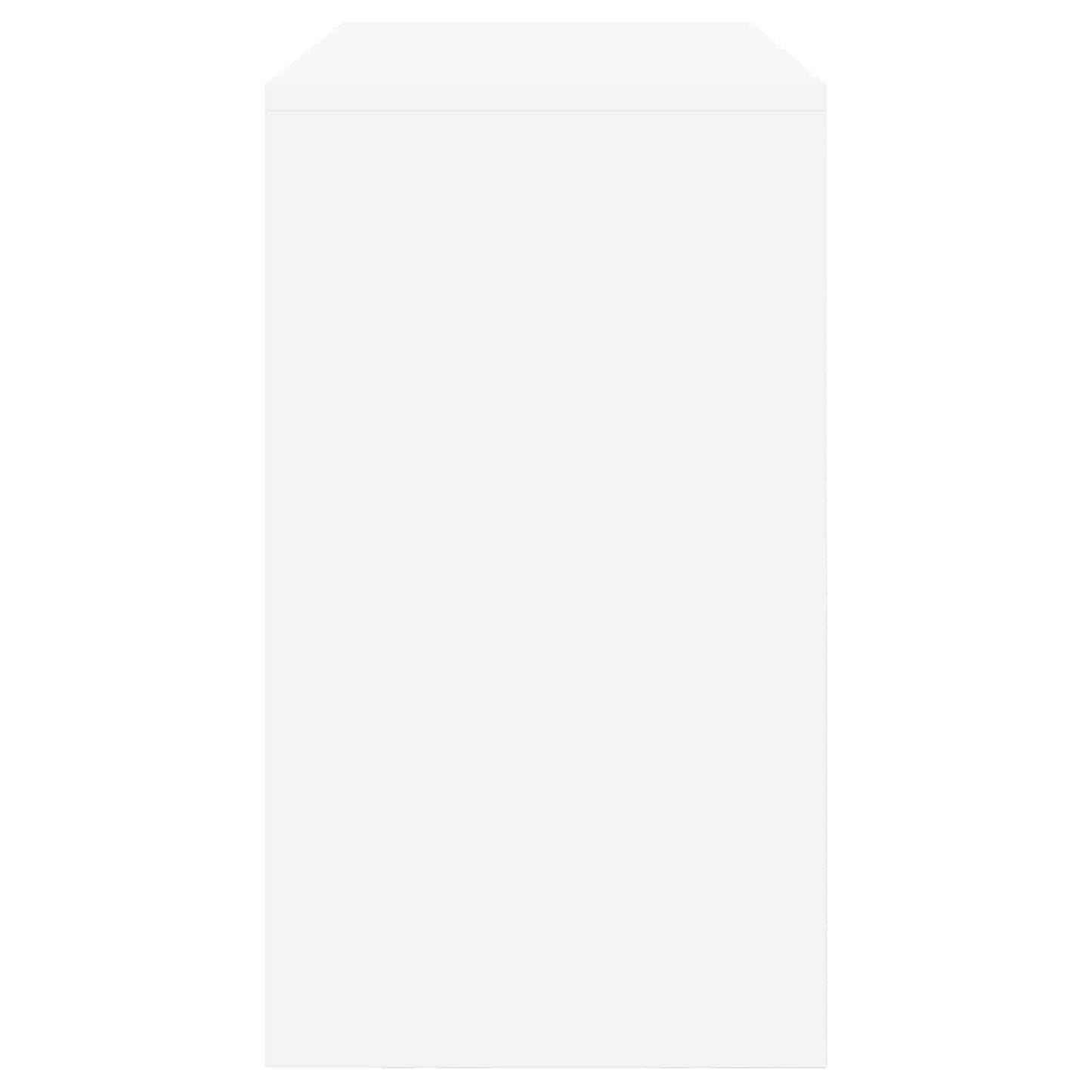 Armadio Bianco 90 x 40 x 70 cm Acciaio | homemem39