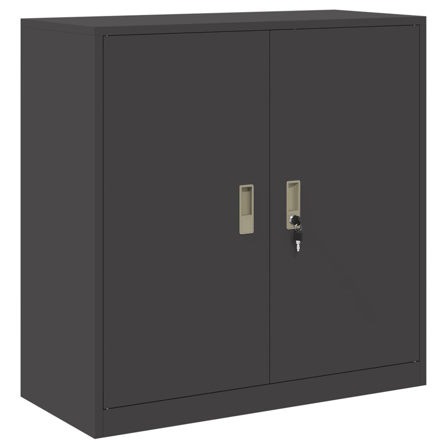 Armadio Nero 90 x 40 x 90 cm Acciaio | homemem39