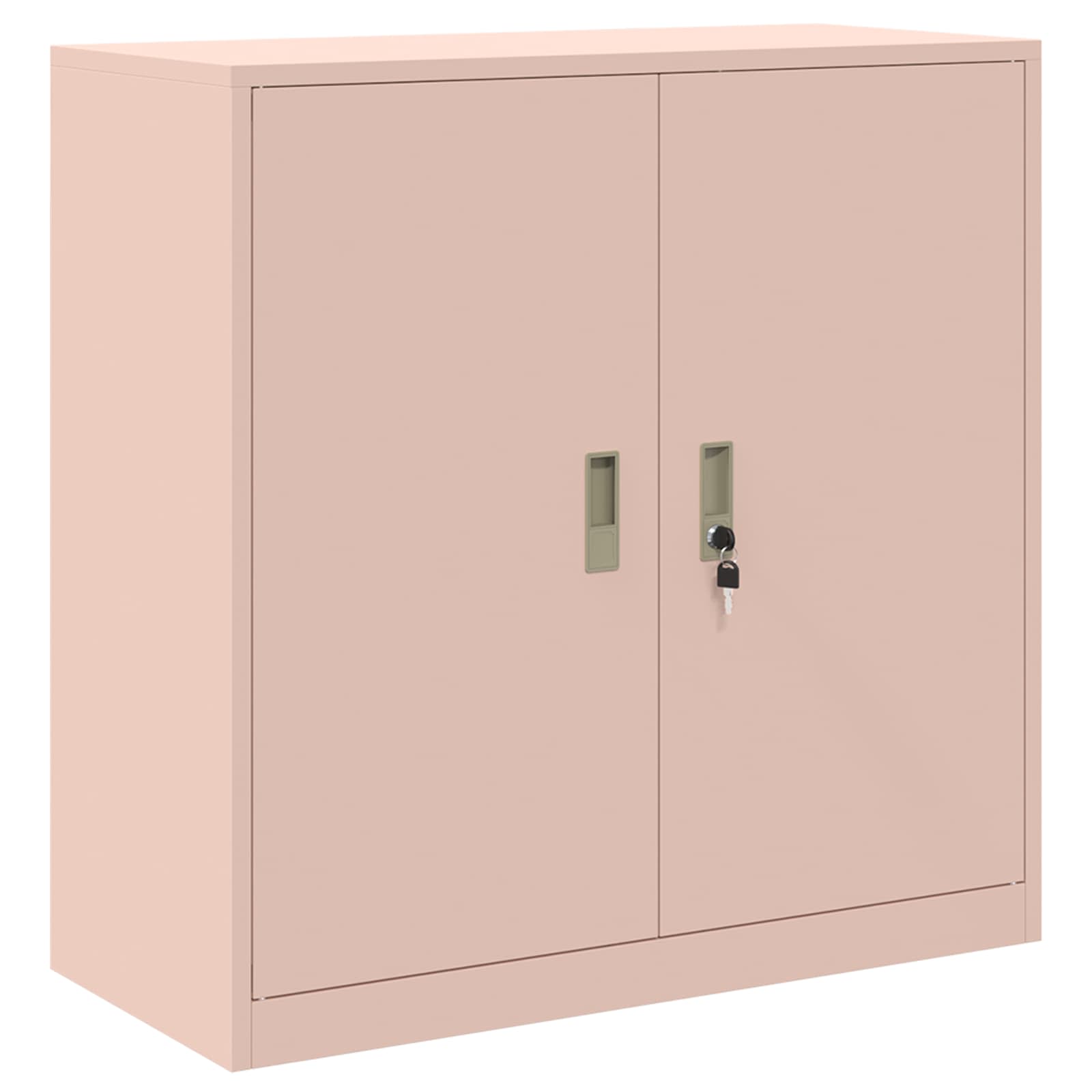 Armadio Rosa 90 x 40 x 90 cm Acciaio | homemem39