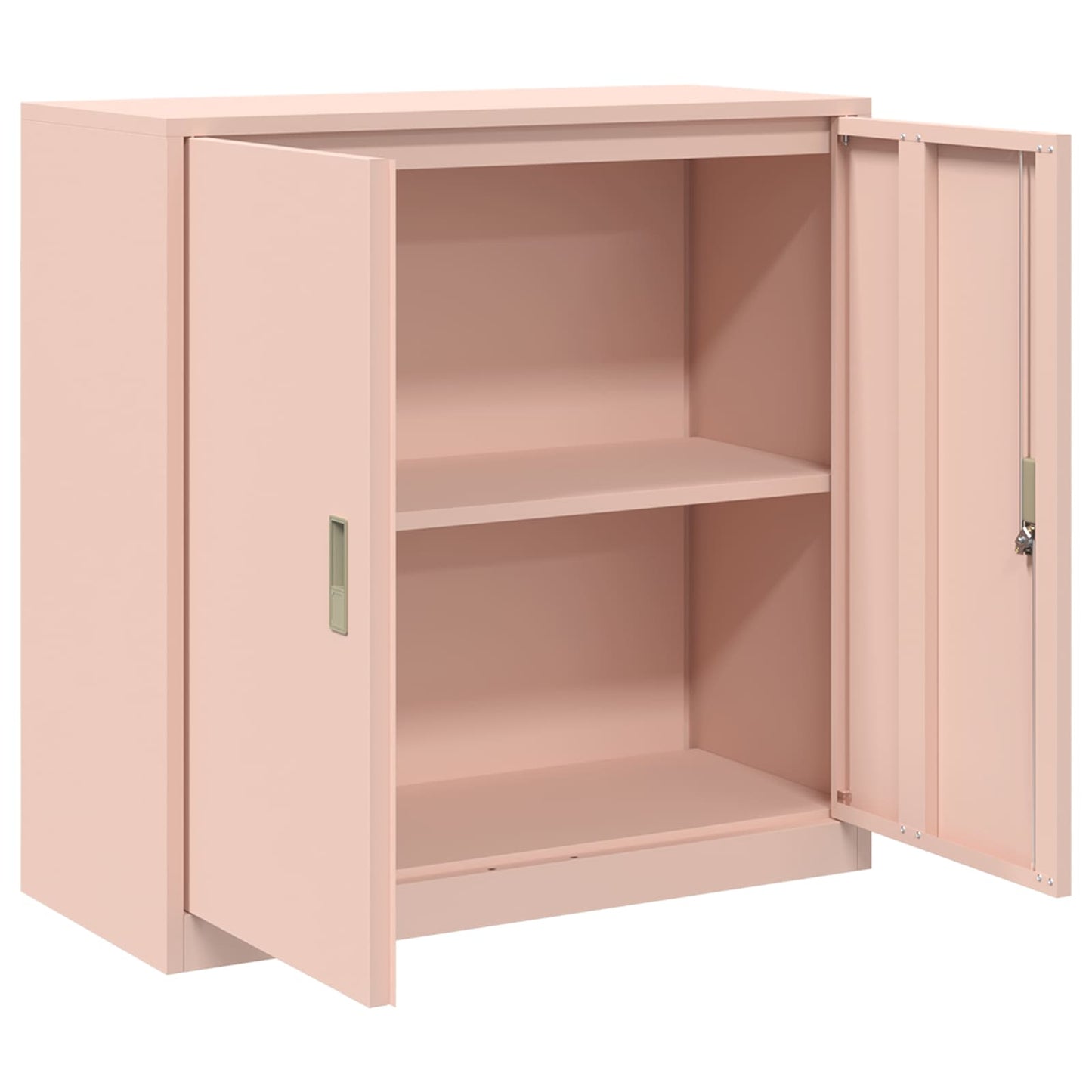 Armadio Rosa 90 x 40 x 90 cm Acciaio | homemem39