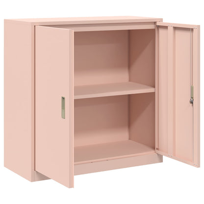 Armadio Rosa 90 x 40 x 90 cm Acciaio | homemem39