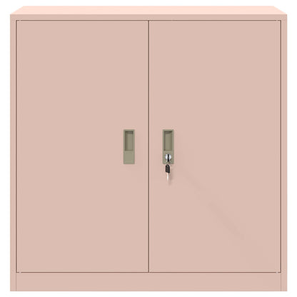 Armadio Rosa 90 x 40 x 90 cm Acciaio | homemem39