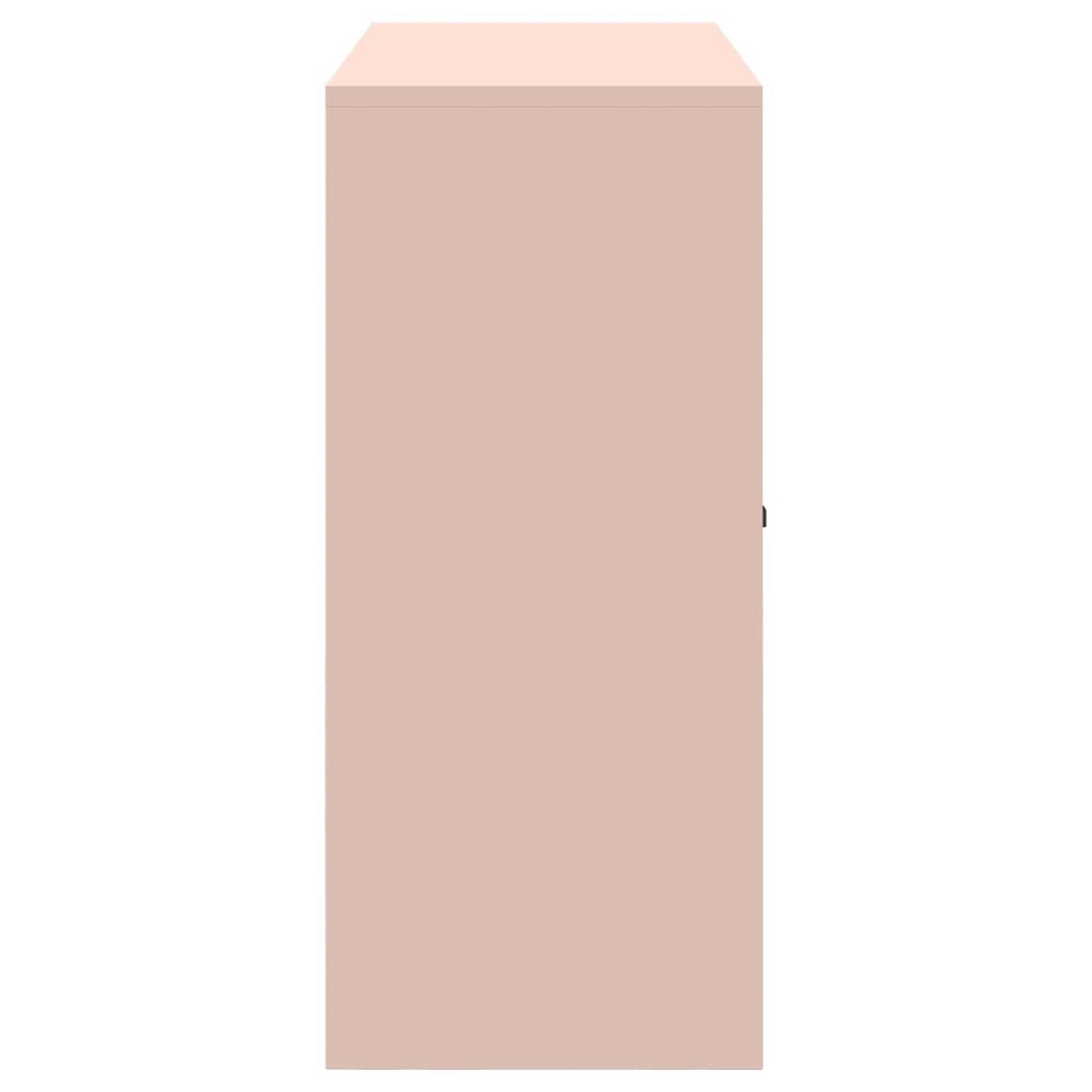 Armadio Rosa 90 x 40 x 90 cm Acciaio | homemem39