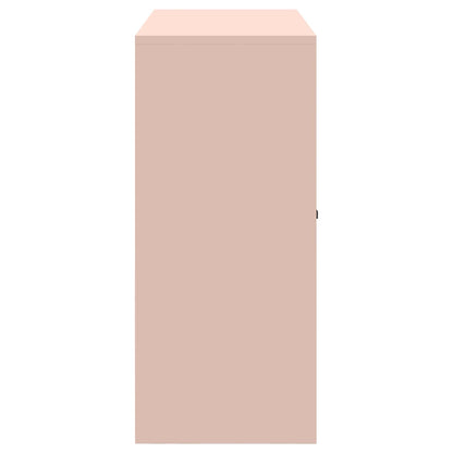 Armadio Rosa 90 x 40 x 90 cm Acciaio | homemem39