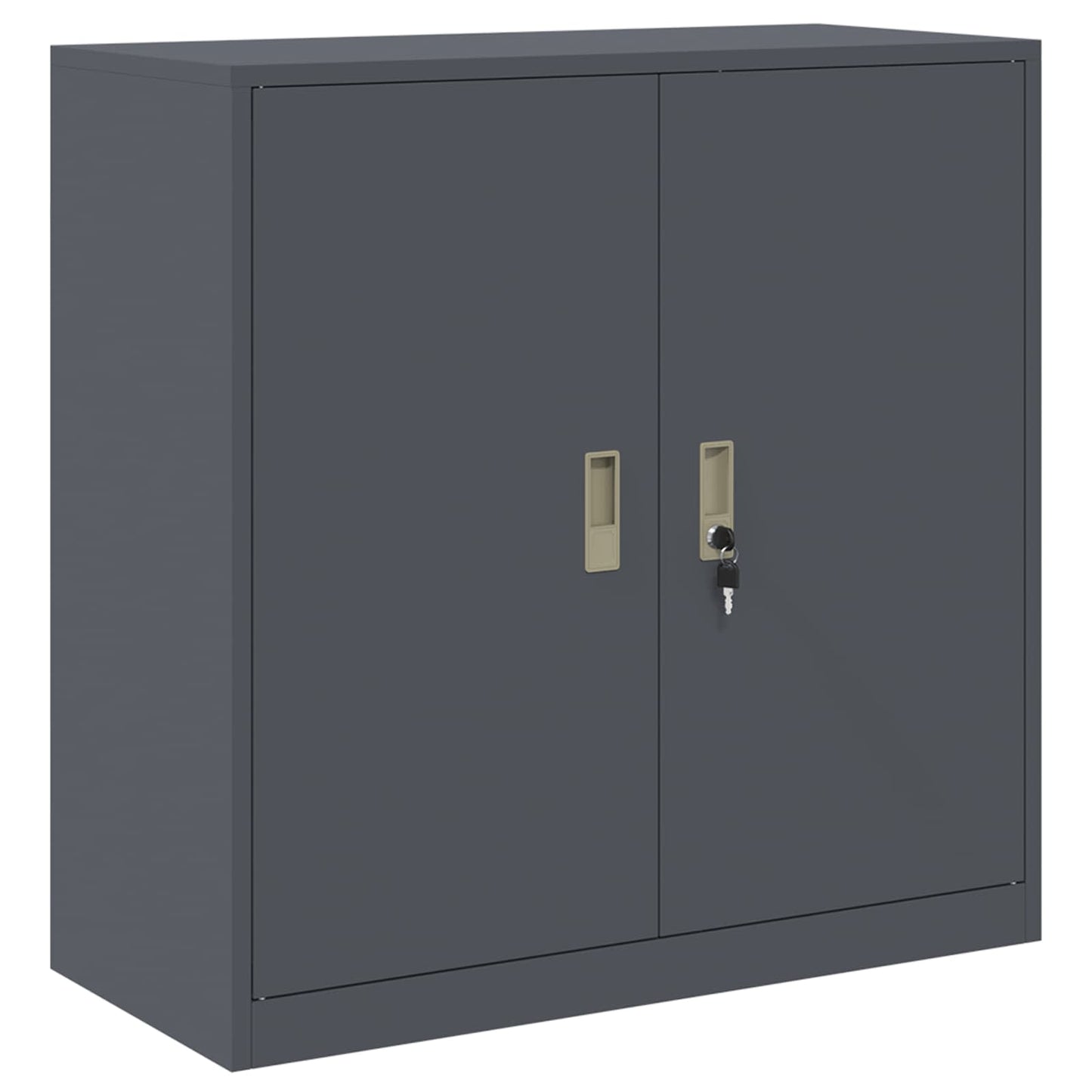 Armadio Antracite 90 x 40 x 90 cm Acciaio | homemem39