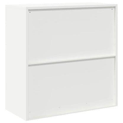 Armadio Bianco 90 x 40 x 90 cm Acciaio | homemem39