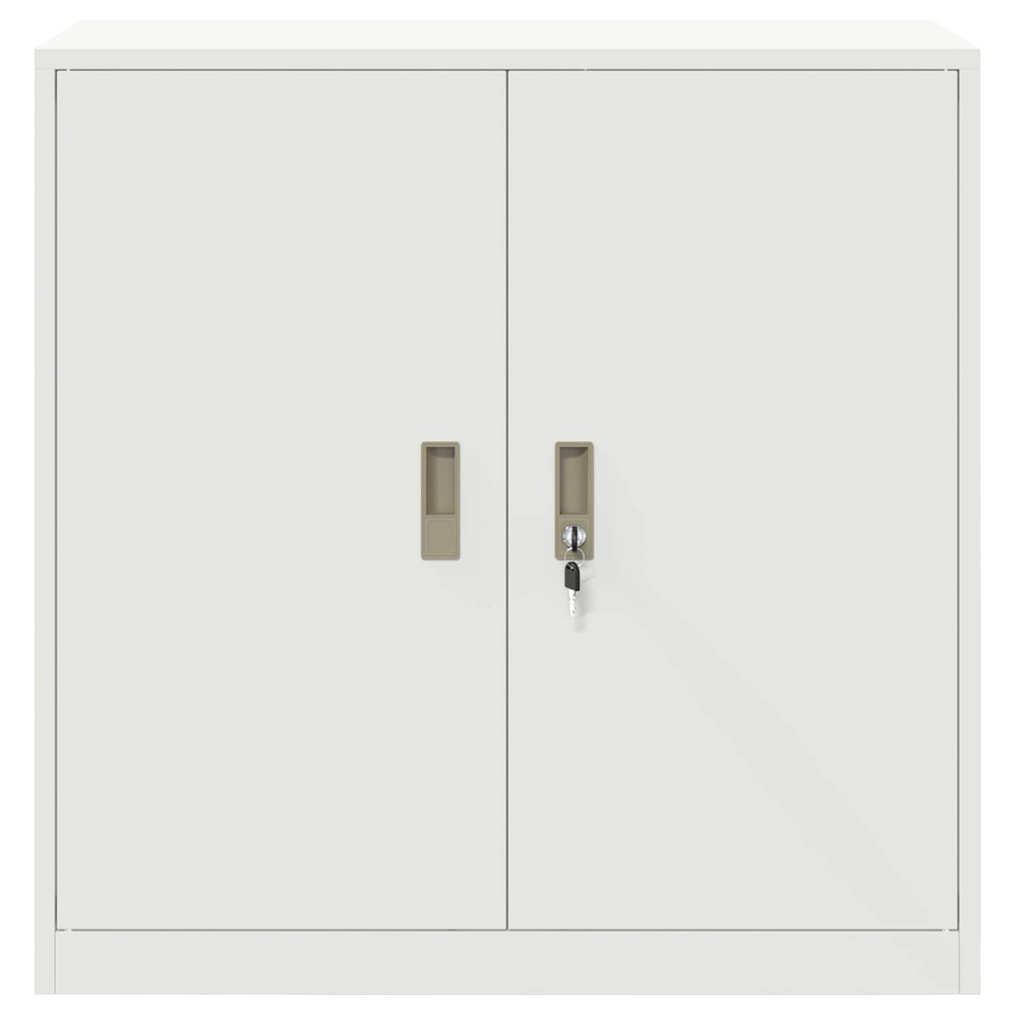 Armadio Bianco 90 x 40 x 90 cm Acciaio | homemem39