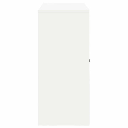 Armadio Bianco 90 x 40 x 90 cm Acciaio | homemem39