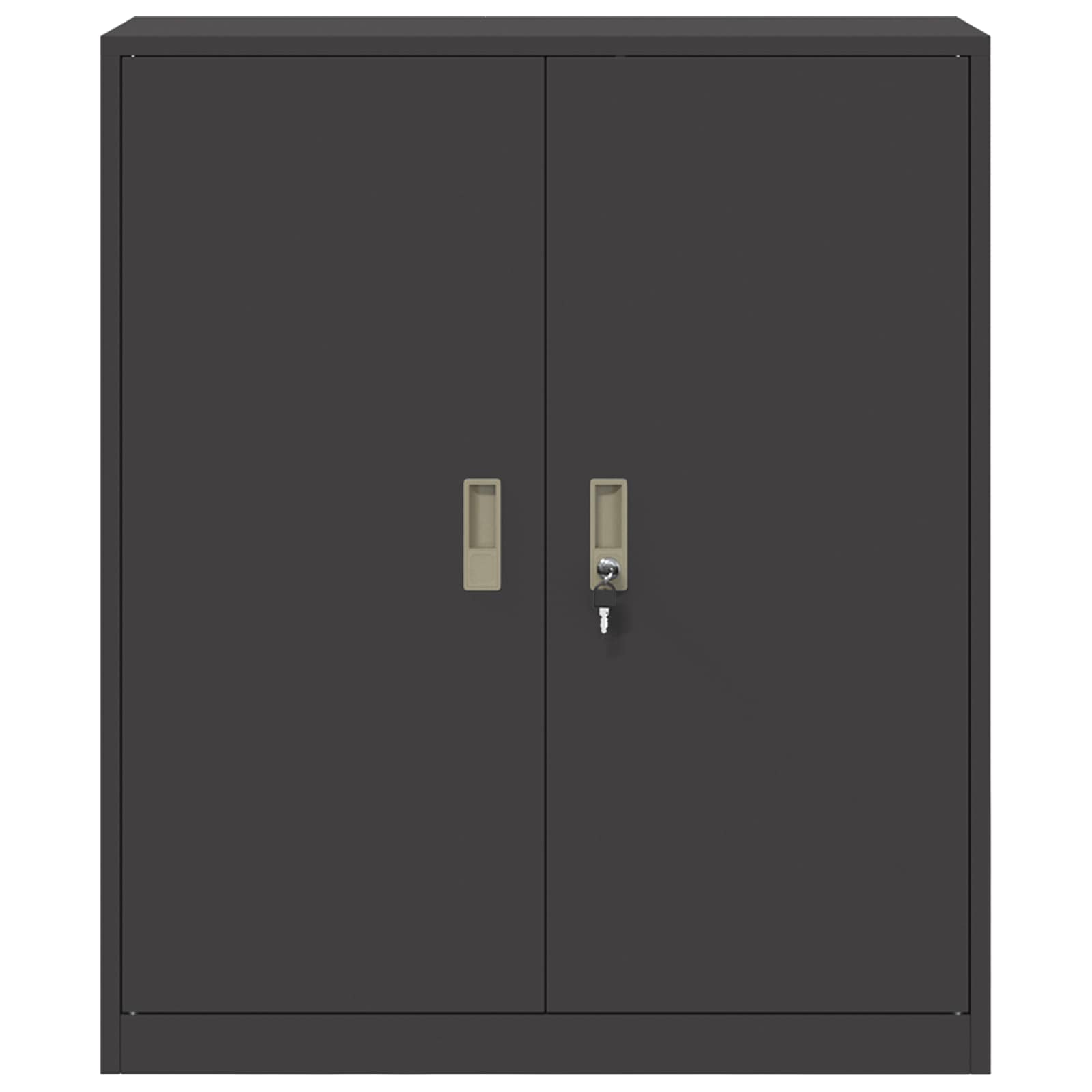 Armadio Nero 90 x 40 x 105 cm Acciaio | homemem39
