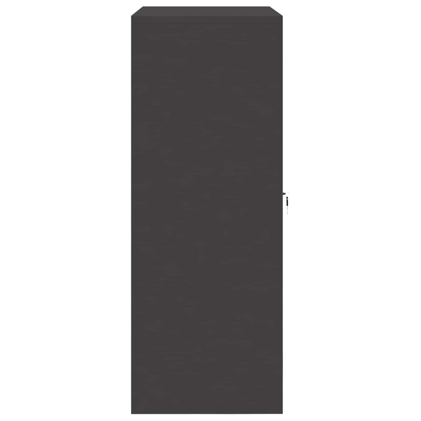 Armadio Nero 90 x 40 x 105 cm Acciaio | homemem39