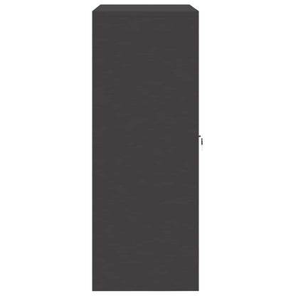 Armadio Nero 90 x 40 x 105 cm Acciaio