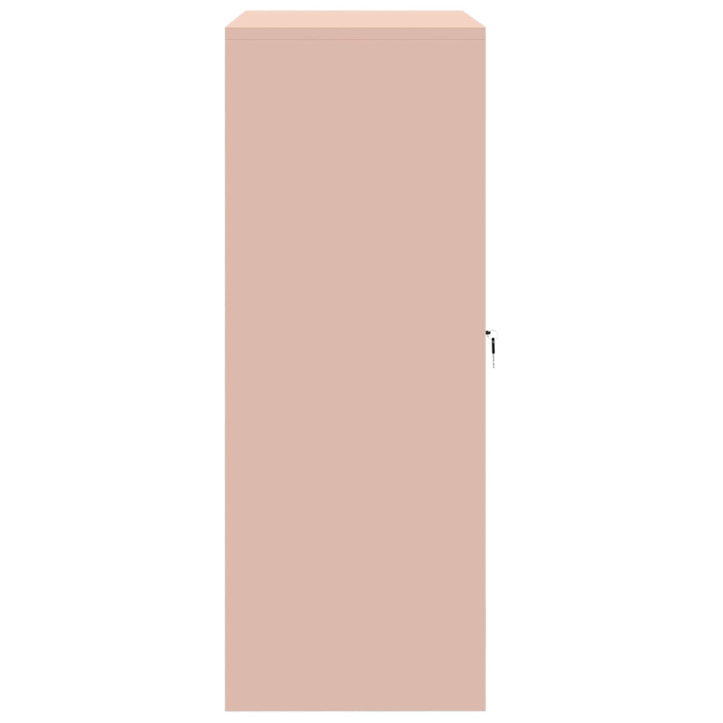Armadio Rosa 90 x 40 x 105 cm Acciaio | homemem39