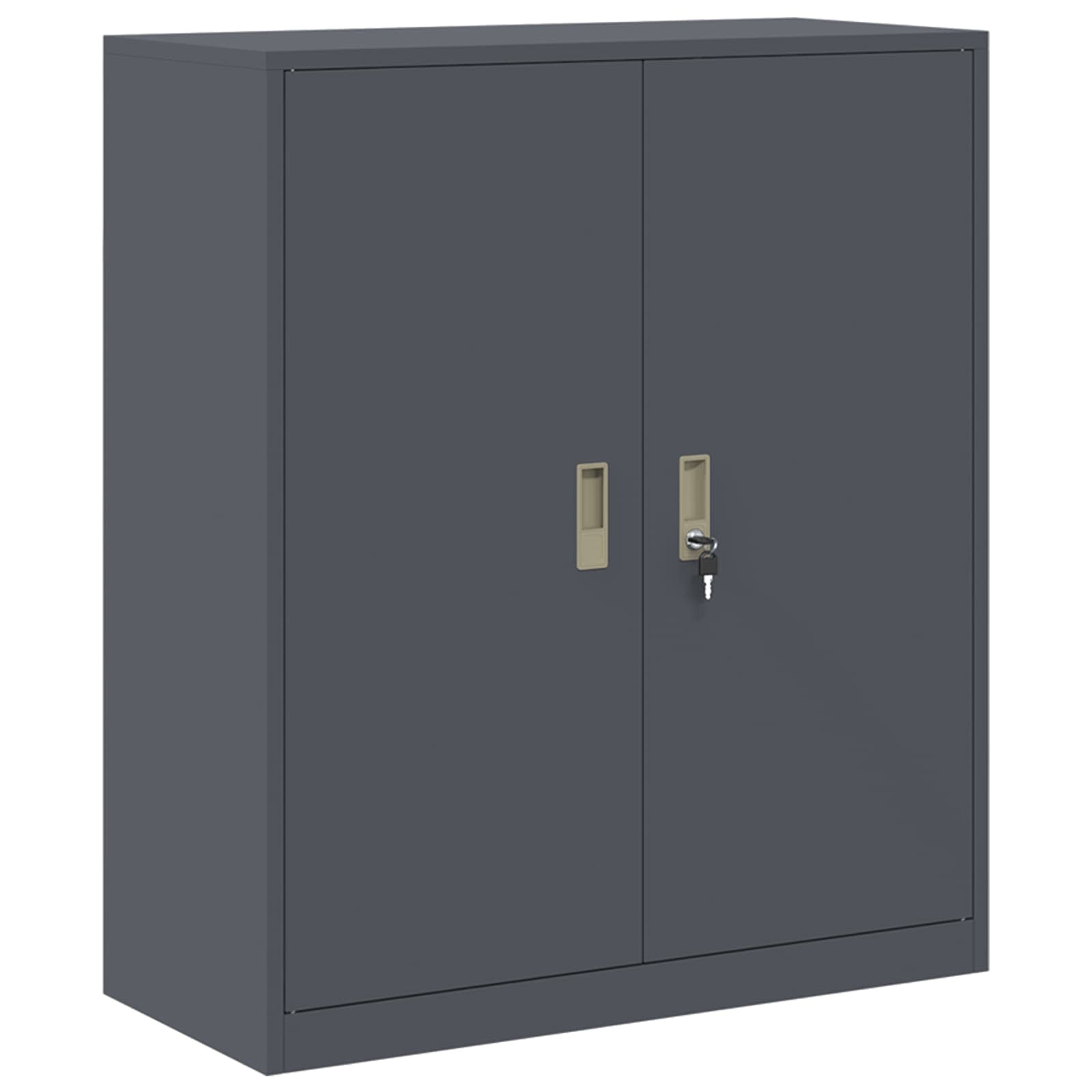 Armadio Antracite 90 x 40 x 105 cm Acciaio | homemem39