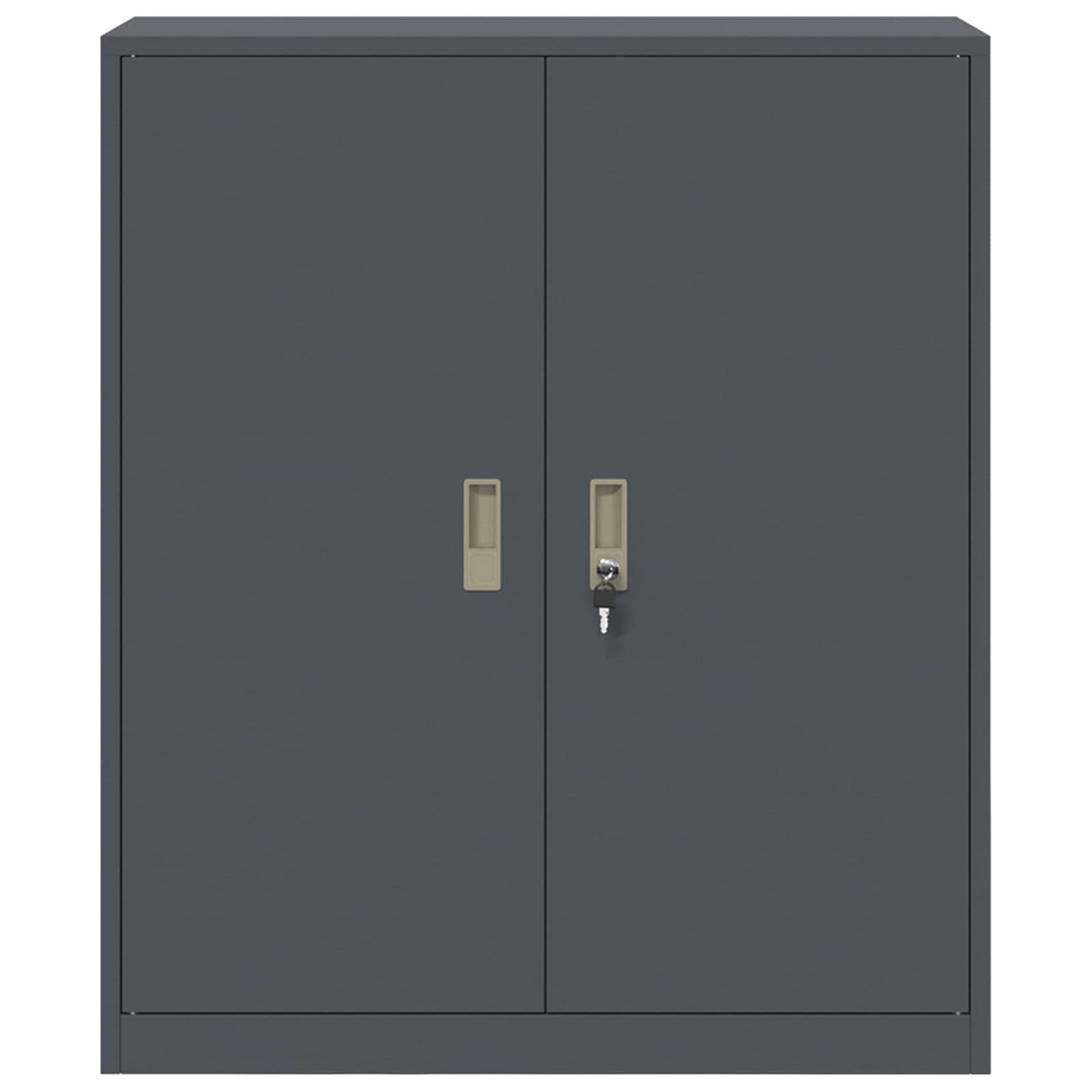 Armadio Antracite 90 x 40 x 105 cm Acciaio