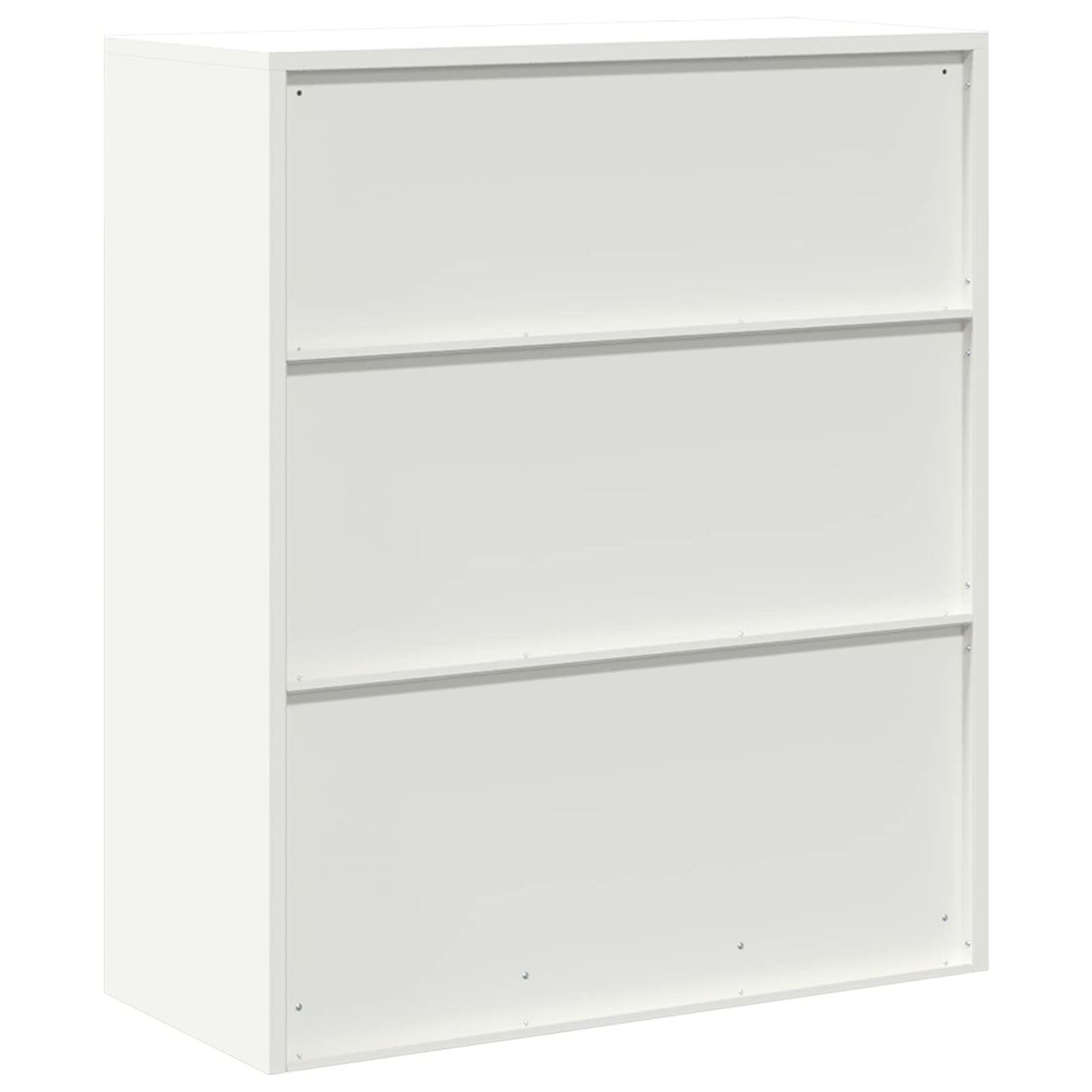Armadio Bianco 90 x 40 x 105 cm Acciaio | homemem39