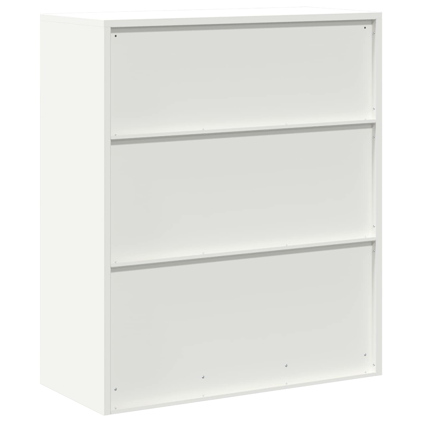 Armadio Bianco 90 x 40 x 105 cm Acciaio | homemem39