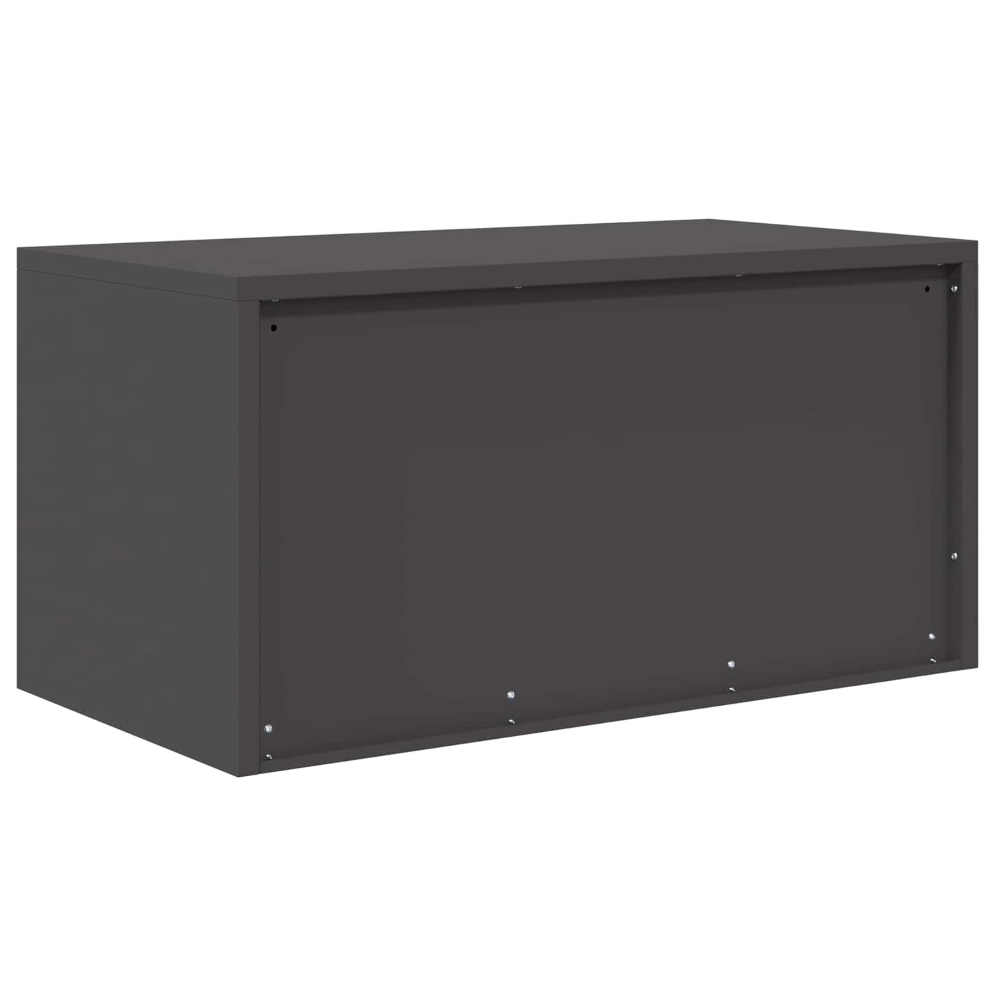 Armadio Nero 80 x 40 x 40 cm Acciaio